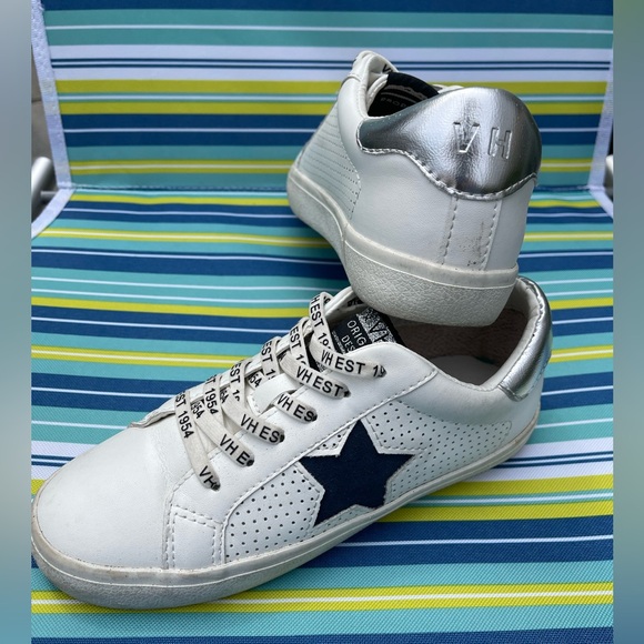 Vintage Havana women's gadol Sneakers with Navy Star 5.5 - Picture 1 of 4